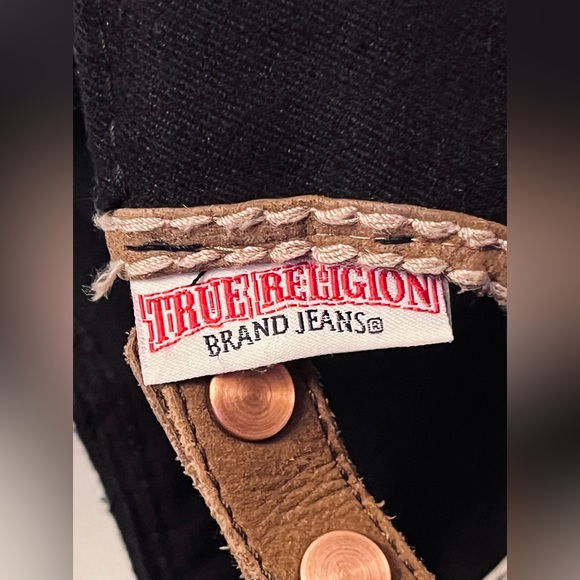 VTG True Religion - 2 Chainz - Leather Snap Back - Picture 7 of 11